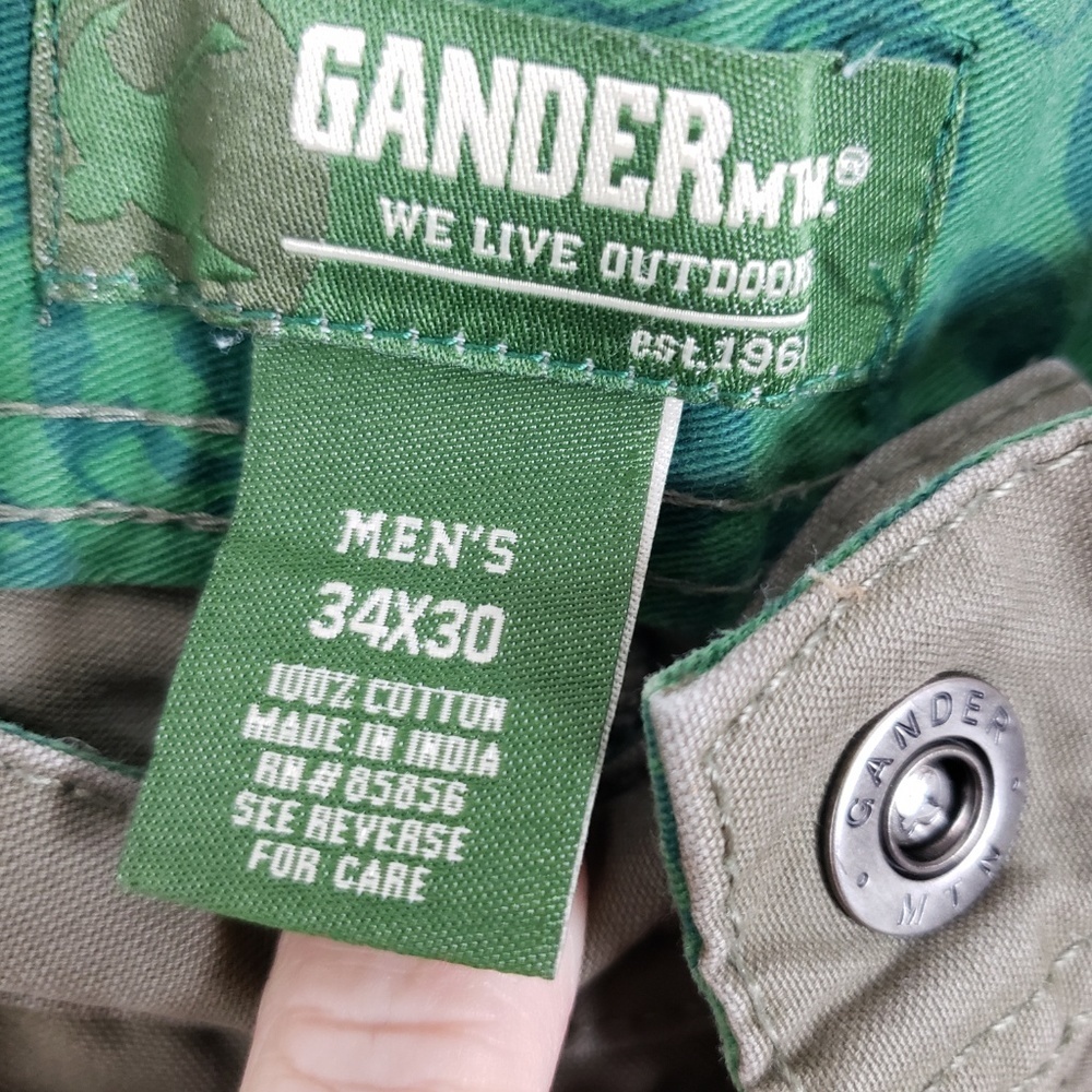 Gander Mountain convertible cargo outdoor pants - Picture 7 of 7
